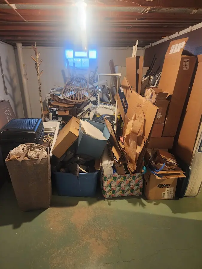 Roll-off dumpster container at job site for Yard Waste Dumpster Rental in Ephrata